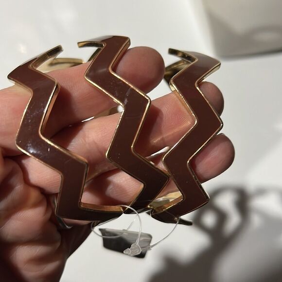 Set of 3 Chevron Bracelets  | New with Tags - Picture 3 of 9